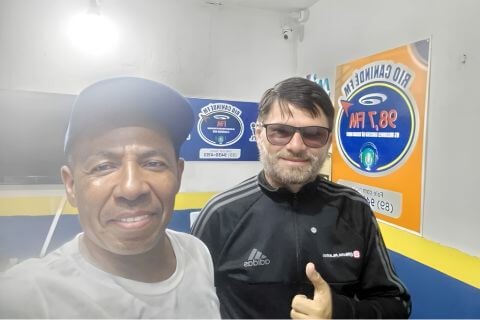 Imagem da entrevista