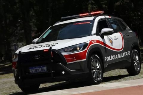 Homem rouba viatura da PM e foge em Arujá, na Grande SP